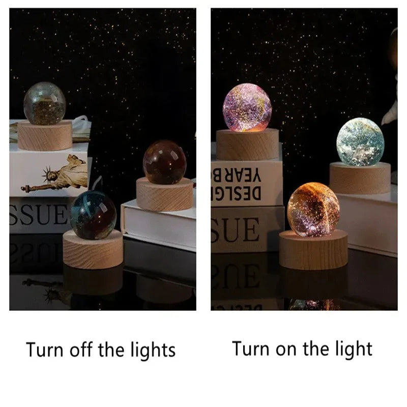 Riley's Core Memories - Luminous Night Light LED Crystal Balls 7Pcs